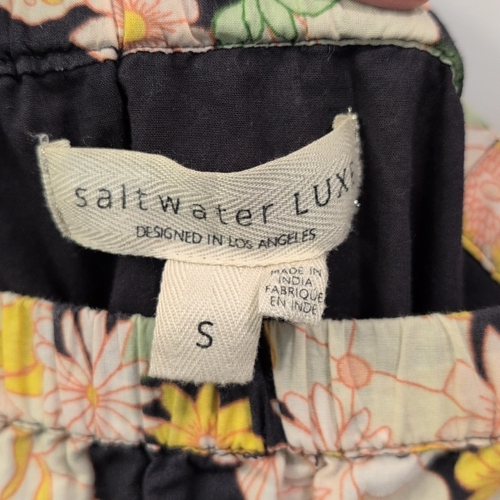 Anthropologie - Saltwater Luxe - Alanya Floral Maxi Dress - Picture 10 of 12